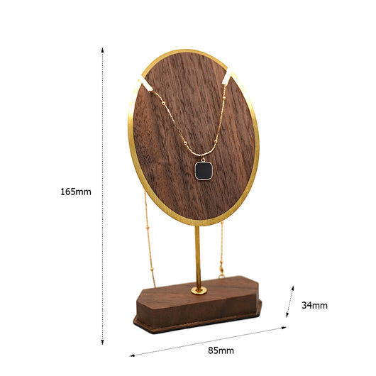 Organizador de Joyas en Madera y Cobre - Exhibidor de Collares y Aretes - Image 7