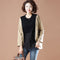 Camisa Vaquera Oversize con Costuras Contrastantes