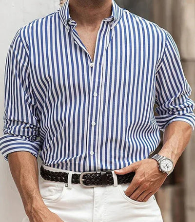 Camisa Manga Larga Casual Otoño para Hombre - Image 10