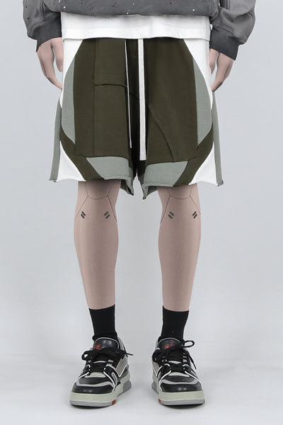 Pantalón Militar Holgado de Tres Colores con Costuras Reforzadas - Image 9