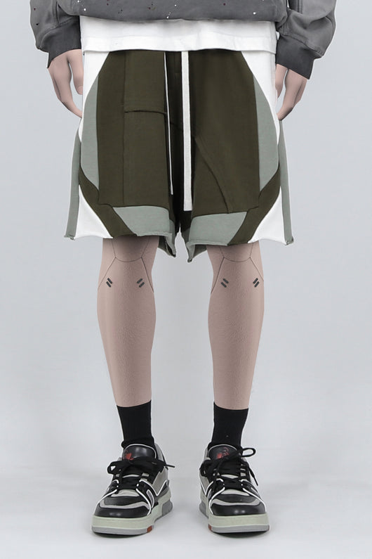Pantalón Militar Holgado de Tres Colores con Costuras Reforzadas - Image 9