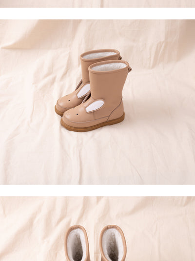 Botas de Nieve para Niños con Diseño de Animales - Cuero Genuino - Image 7