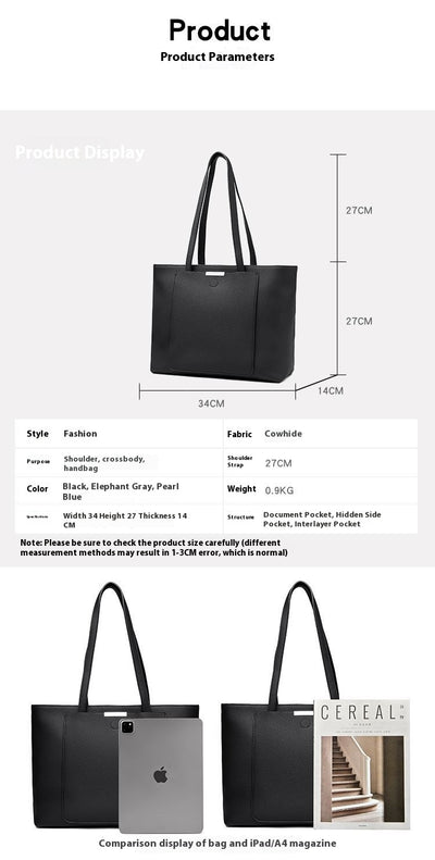 Bolso Tote de Cuero para Mujer - Gran Capacidad - Image 22