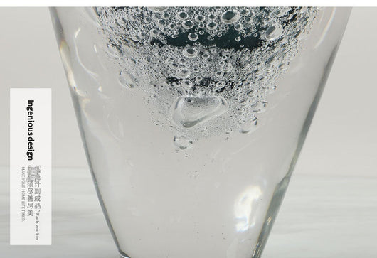 Jarrón de Cristal Elegante con Flores de Burbujas - Decoración Premium para Espacios de Lujo - Image 8