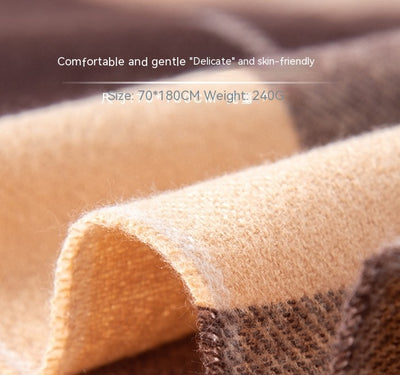 Chal de Cachemira Artificial Grueso para Mujer - Abrigo Cálido de Invierno - Image 11