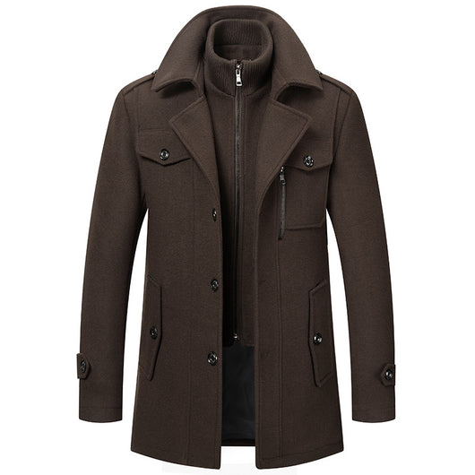 Chaqueta de Hombre Térmica con Algodón y Lana - Resistente al Frío - Image 8