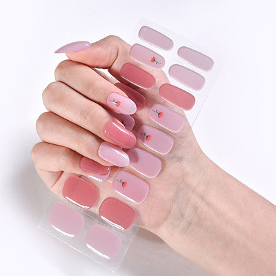 Pegatinas de Uñas en Gel Semipermanente 3D - Impermeables y Duraderas - Image 64