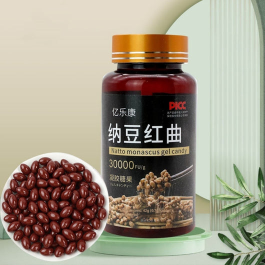 Cápsulas Blandas de Levadura Roja de Arroz y Proteína de Lombriz para la Salud Cardiovascular