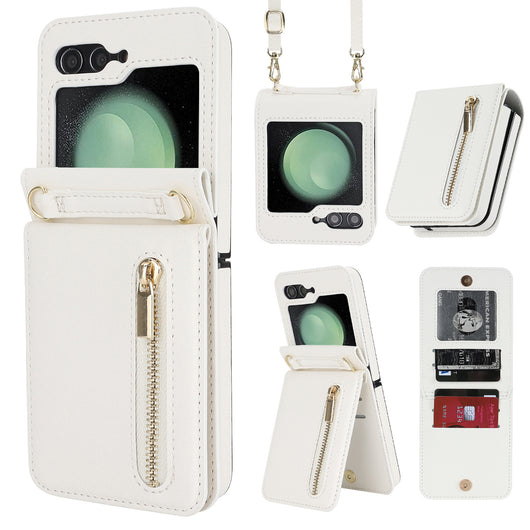 Funda Crossbody con Cierre para Teléfono y Pantalla Plegable - Image 10