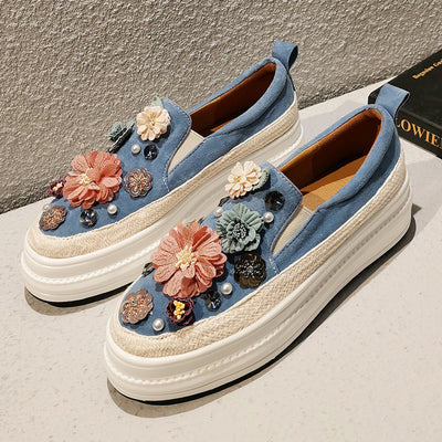 Zapatos Plataforma Estilo Coreano para Mujer - Primavera - Image 5