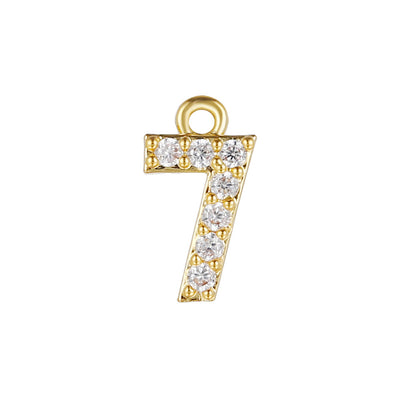 Joyas Chapadas en Oro con Números de Año de Nacimiento Personalizables - Image 41