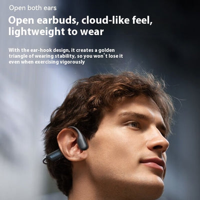 Auriculares Bluetooth de Conducción Ósea Deportivos Resistentes al Agua - Image 4