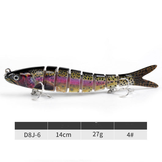 Cebo de Pesca Plástico Simulado de Agua Salada y Dulce - Image 10