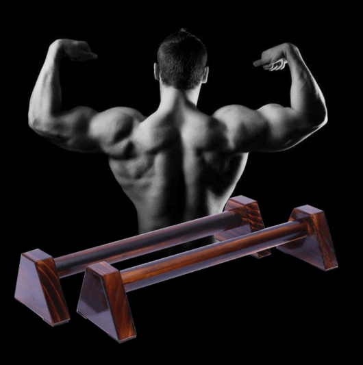 Barras de Flexiones de Madera para Hombre y Mujer - Image 3
