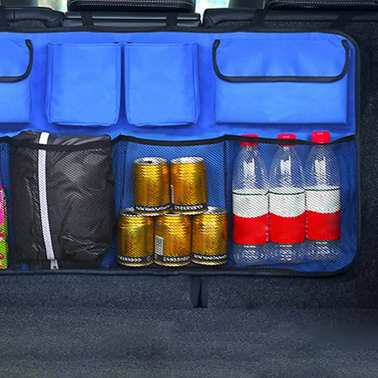 Organizador de Maletero con Bolsas Colgantes Oxford - Almacenamiento Automotriz - Image 17