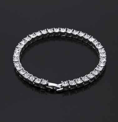 Pulsera Iced Out Dorada para Hombre - Joyería Hip Hop Urbana - Image 24