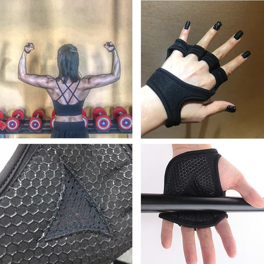 Protector de Palmas Transpirable Antideslizante para Ciclismo y Yoga Mujer - Image 4