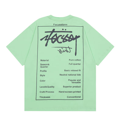 Camiseta Estampada con Letras para Hombre - Image 20