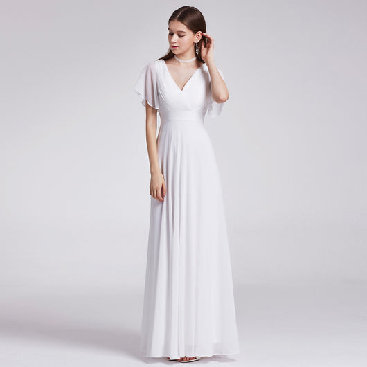 Vestido de Noche Largo Elegante Ajustado para Bodas y Eventos - Image 2