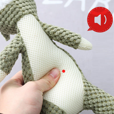 Juguete Peluche Cachorro Interactivo con Sonido Chirriante para Perros Pequeños - Image 3