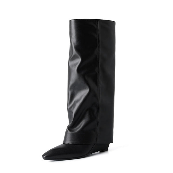 Botas Negras de Tacón Alto para Mujer - Image 4