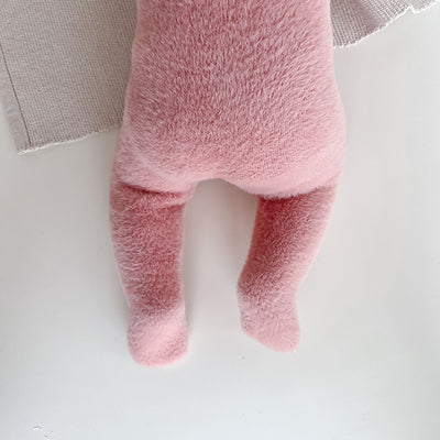 Pijama Enterizo de Bebé en Felpa Mink con Patrón Osito y Pies Cerrados - Image 18
