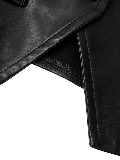 Chaleco de Cuero Liso para Mujer - Diseño Minimalista - Image 13
