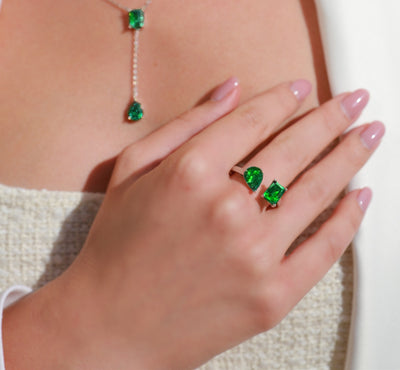 Anillo de Diseño Exclusivo Lujo Ligero para Mujer - Image 12