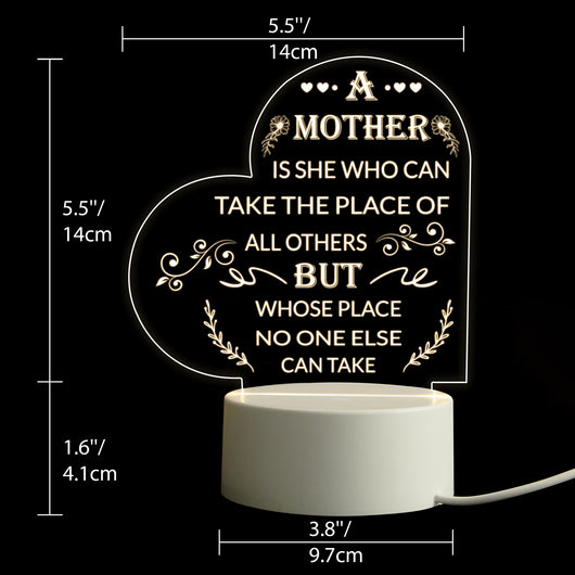 Lámpara Nocturna Cálida Personalizada para Habitación Materna - Image 13
