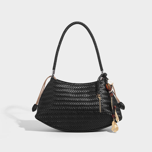 Bolso Tejido Axilar Commuter - Cartera Versátil de Hombro - Image 3