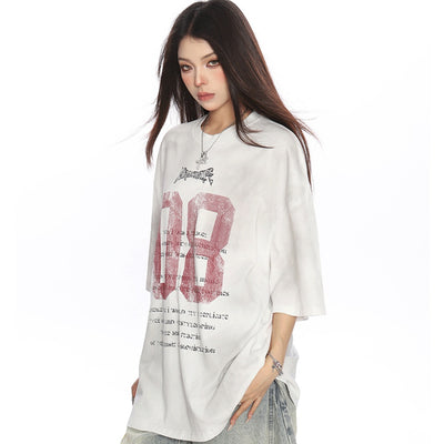 Playera Retro Americana Estampada para Mujer - Image 3
