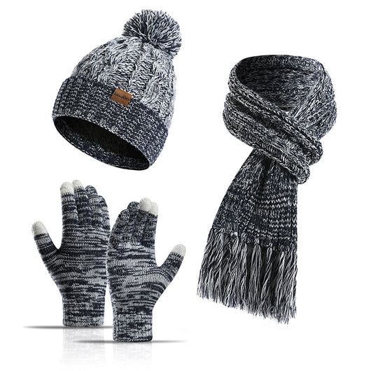 Set Invernal 3 Piezas: Gorro, Bufanda y Guantes Táctiles Aislantes - Image 7
