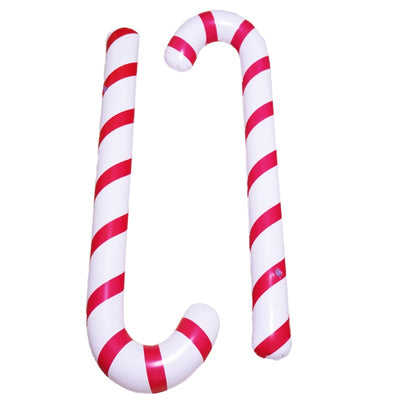 Bastón Navideño Inflable de PVC - Decoración Interactiva para Fiestas - Image 5