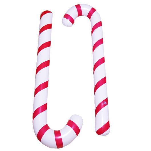 Bastón Navideño Inflable de PVC - Decoración Interactiva para Fiestas - Image 5