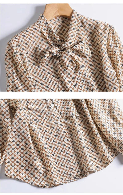 Blusa Suelta Fusión Parisina y Hong Kong - Top Chic Moderno - Image 12