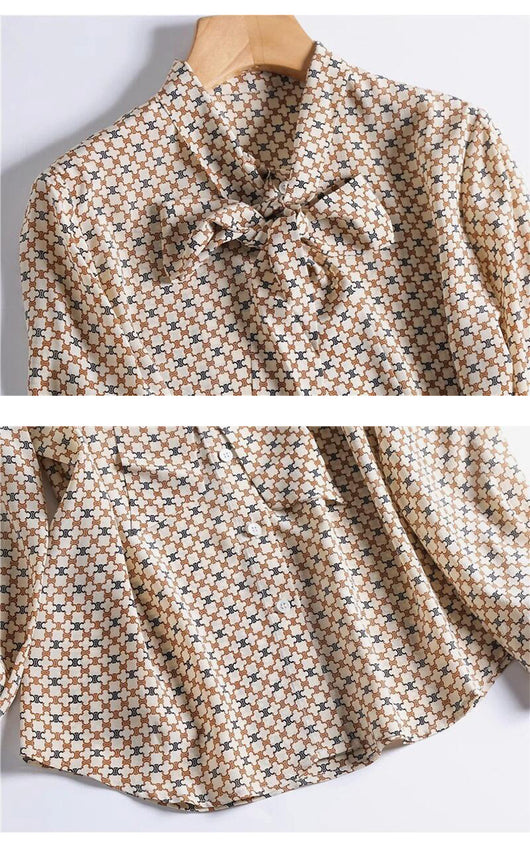 Blusa Suelta Fusión Parisina y Hong Kong - Top Chic Moderno - Image 12