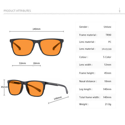Gafas Antiazul UV 2309 Naranja - Protección Visual Premium - Image 2