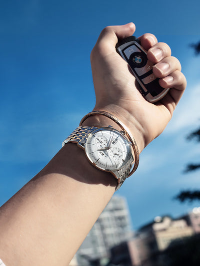 Reloj Automático Mecánico Hueco Resistente al Agua para Hombre - Image 12