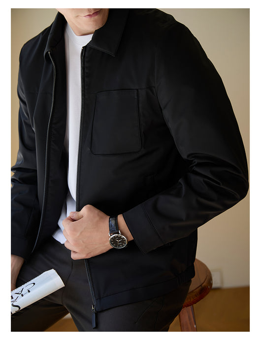 Chaqueta Casual con Cuello de Solapa y Forro Polar Térmico - Image 18