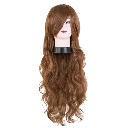 Peluca Cosplay Rizada 80CM - Cabello Largo Voluminoso - Image 13