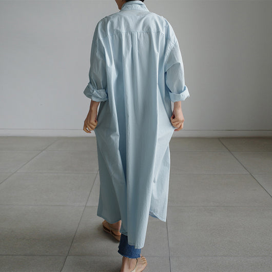 Camisa de Manga Larga Minimalista Diseño Elegante - Image 13