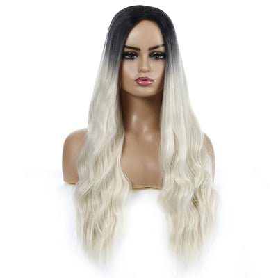 Peluca Ondulada para Mujer - Cabello Rizado Europeo y Americano - Image 19