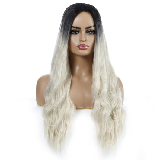 Peluca Ondulada para Mujer - Cabello Rizado Europeo y Americano - Image 19
