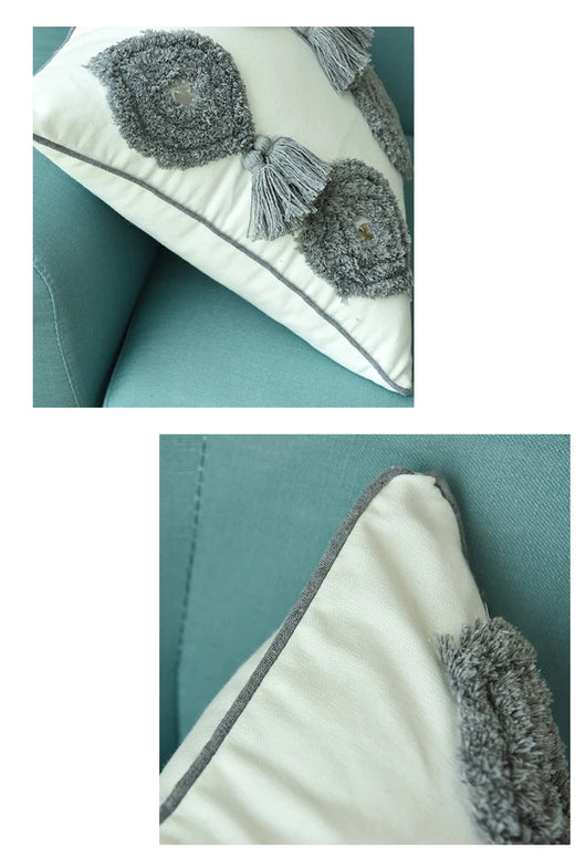 Funda de Almohada Tejida a Mano - Image 25