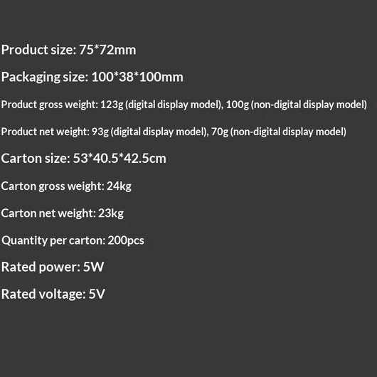 Afeitadora Eléctrica Portátil de Carga Rápida para Hombres - Image 9