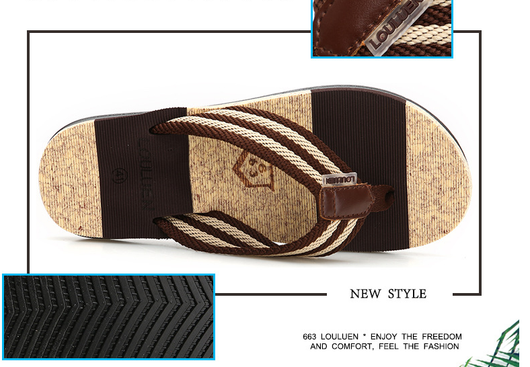 Sandalias de Playa para Parejas - Chanclas Cómodas de Goma Antideslizante - Image 6