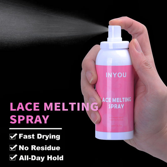 Adhesivo en Aerosol para Pelucas de Encaje - Secado Rápido y Transparente