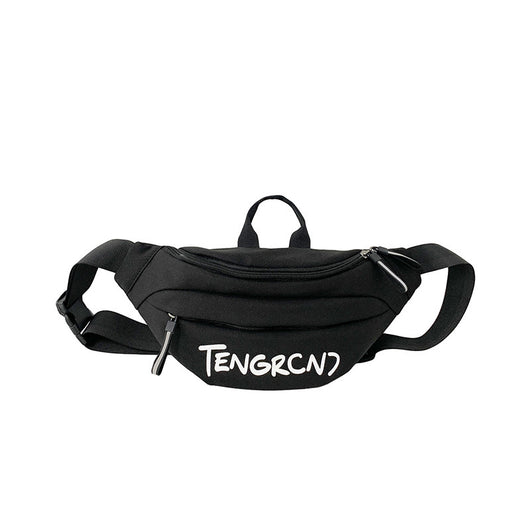 Bolsa Pecho Hombre Estilo Japonés Crossbody Deportiva con Compartimentos Cargo - Image 7