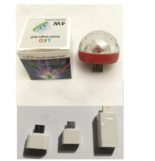 Luz de Escena Mágica RGB con Control por Voz y USB - Image 30