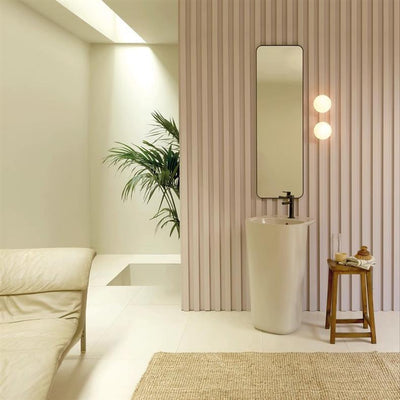 Lámpara de Pared Minimalista Blanca en Vidrio Estilo Hongo - Image 23